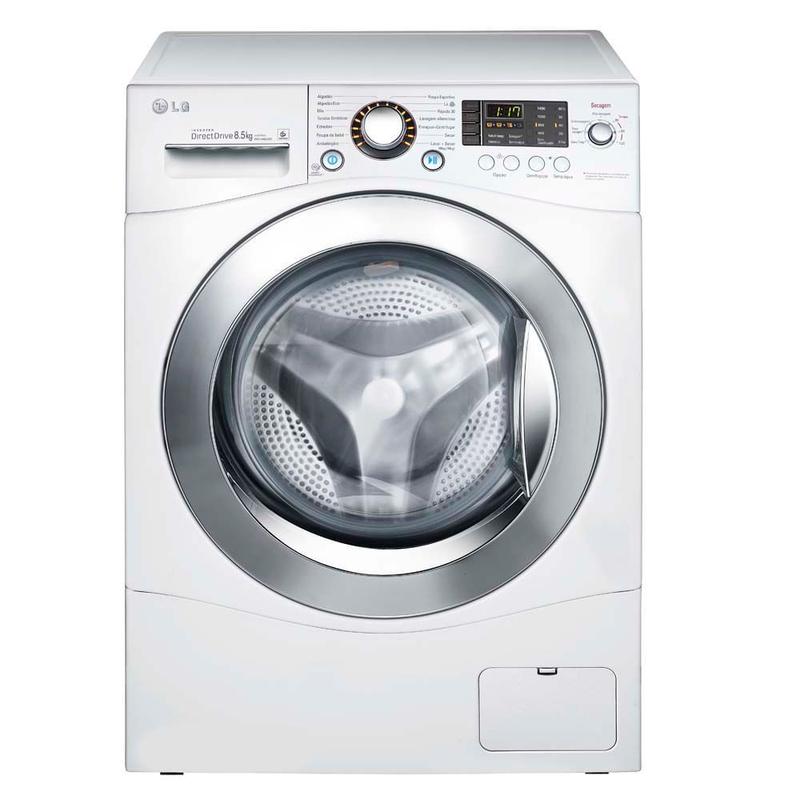 Lavadora e secadora de roupas LG Prime com 8,5Kg WD-W1485ADA